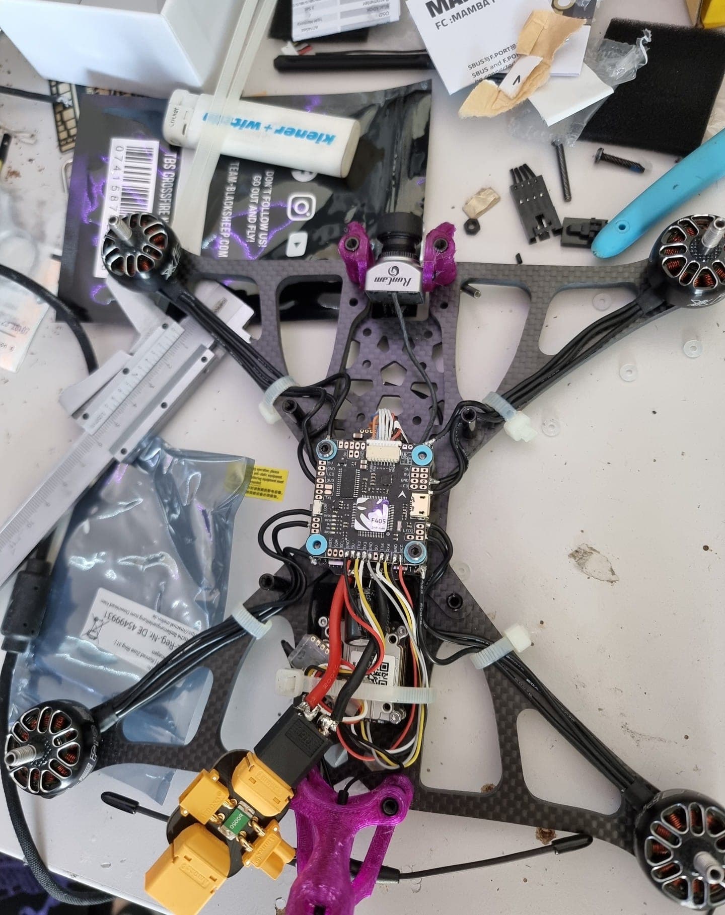5-inch freestyle quad — detail