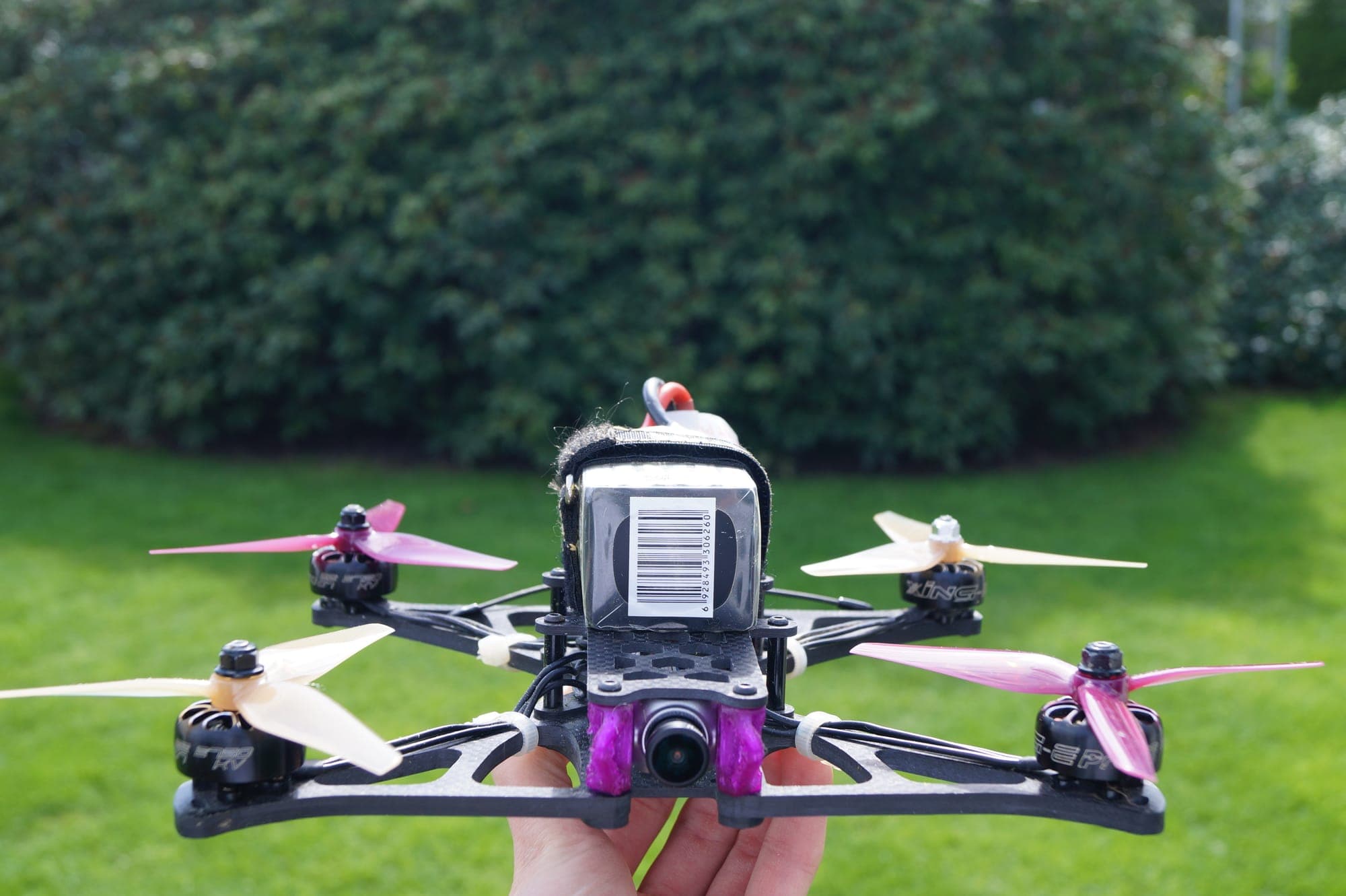 5-inch freestyle quad — detail